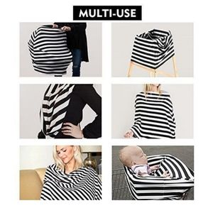 Carseat/shopping cart/nursing cover or infinity scarf DUE TO COVID,BASICALLY NEW